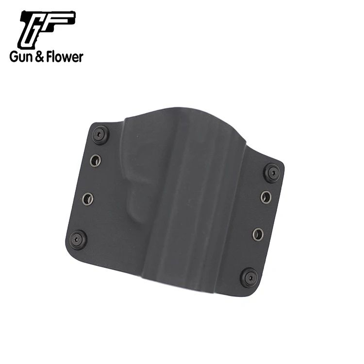 Пистолет и цветок CZ 75 P01 Тактический OWB Kydex кобура скрытого ношения правой руки черный пистолет чехол с петлей для ремня