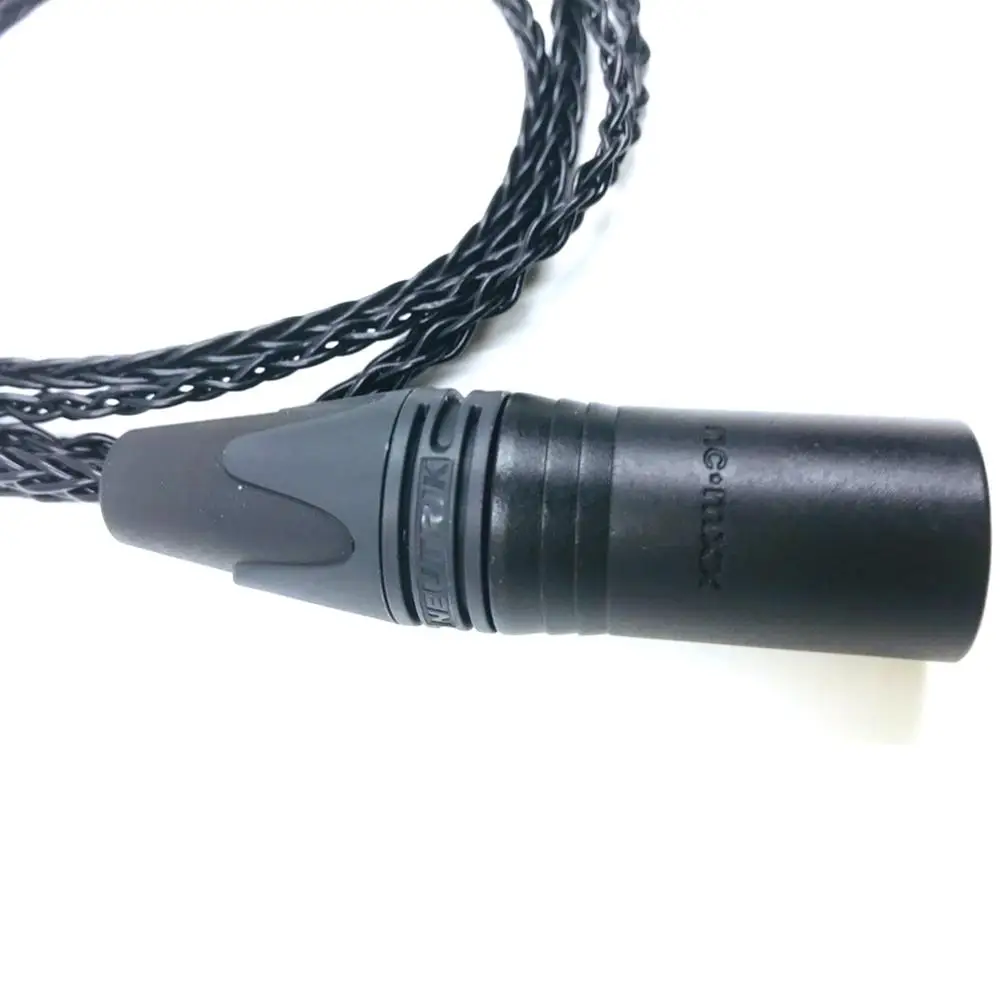 Thouliess HI FI 4 pin XLR Male Balanced Headphone Upgrade Cable for Sundara Aventho focal elegia t1 t5p D7200 D600 D7100 MDR Z7