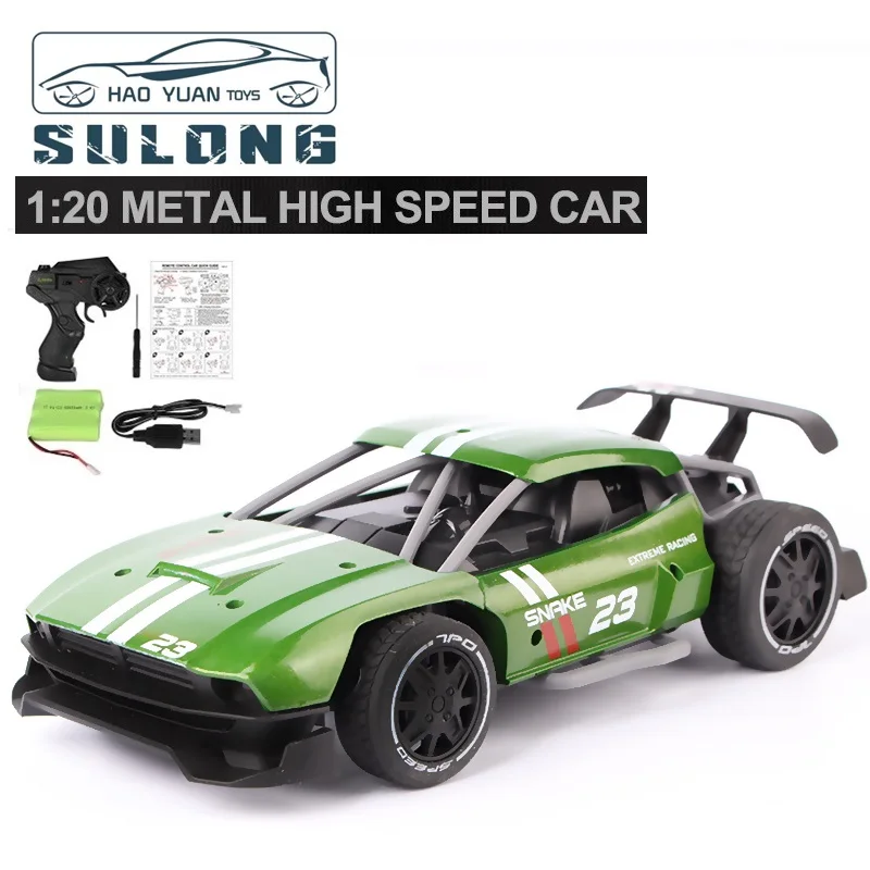 SULONG 1:20 высокоскоростной Электрический гоночный автомобиль из алюминиевого