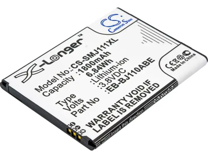 Cameron sino 1800 мА/ч, батарея для Samsung Galaxy J1 Ace J1 Ace 3g Duos J1 Ace Dual SIM 3g J1 Ace Duos 4G J1 Ace Duos 4 аппарат не привязан к оператору сотовой связи