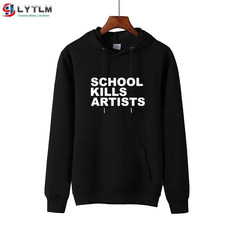 LYTLM/Милая Одежда для девочек-подростков школьные навыки, детская одежда для художников свитер для мальчиков 8 лет Детские Зимние толстовки с капюшоном для девочек