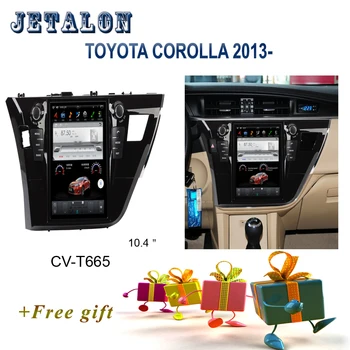 

PX6 Smart 10.4" IPS Screen Tesla Navigation For TOYOTA COROLLA 2013- Android Car radio player GPS video recorder Car Multimedia