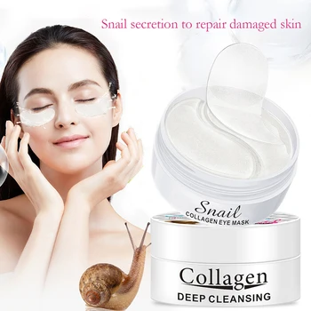 

60pcs/set Under Eye Patch Collagen Under Eye Mask Soothes Removes Dark Circles Moisturizes KG66