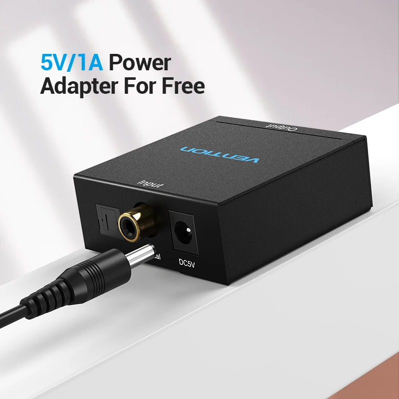 Vention Digital to Analog Audio Converter DAC Digital SPDIF Optical to Analog L/R RCA Converter for PS3 HD DVD PS4 TV Home new Vention Digital to Analog Audio Converter DAC Digital SPDIF Optical to Analog L/R RCA Converter for PS3 HD DVD PS4 TV Home new