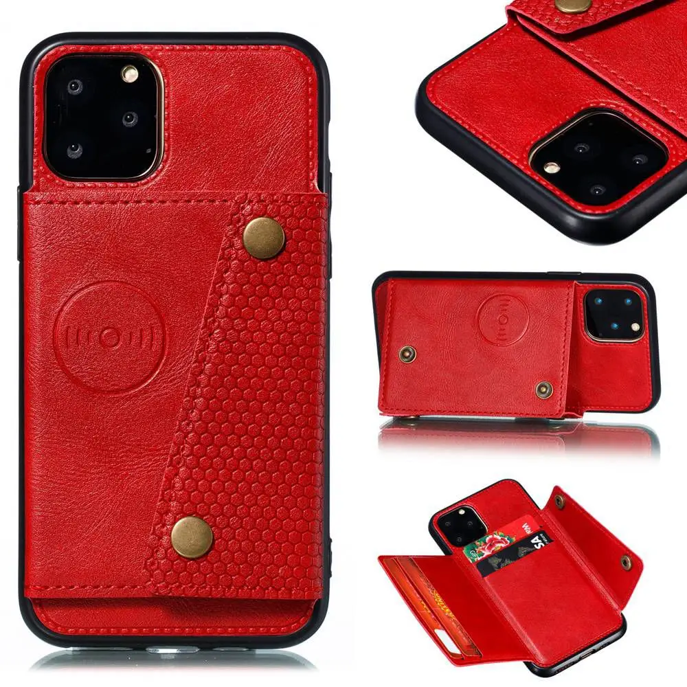 Кожаный чехол KISSCASE с двумя кнопками для iPhone 11 Pro Max 7 8 XR XS MAX X 6 6S Plus Fundas |