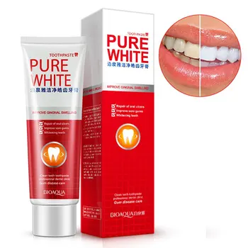 

120g Teeth Whitening Toothpaste Cranberry Mint Gum Care Toothpaste Remove Teeth Stain Bad Breath Deep Clean Oral Hygiene