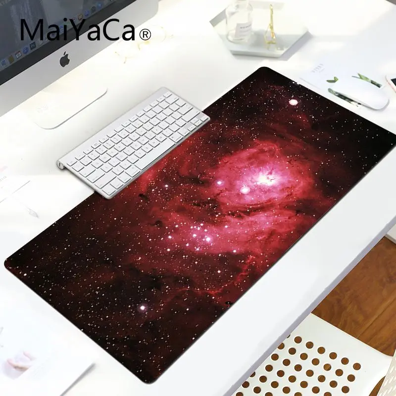 MaiYaCa простой дизайн звезда красивое пространство компьютерная игровая мышь коврики большой коврик для мыши ПК компьютерный коврик игровой коврик для мыши