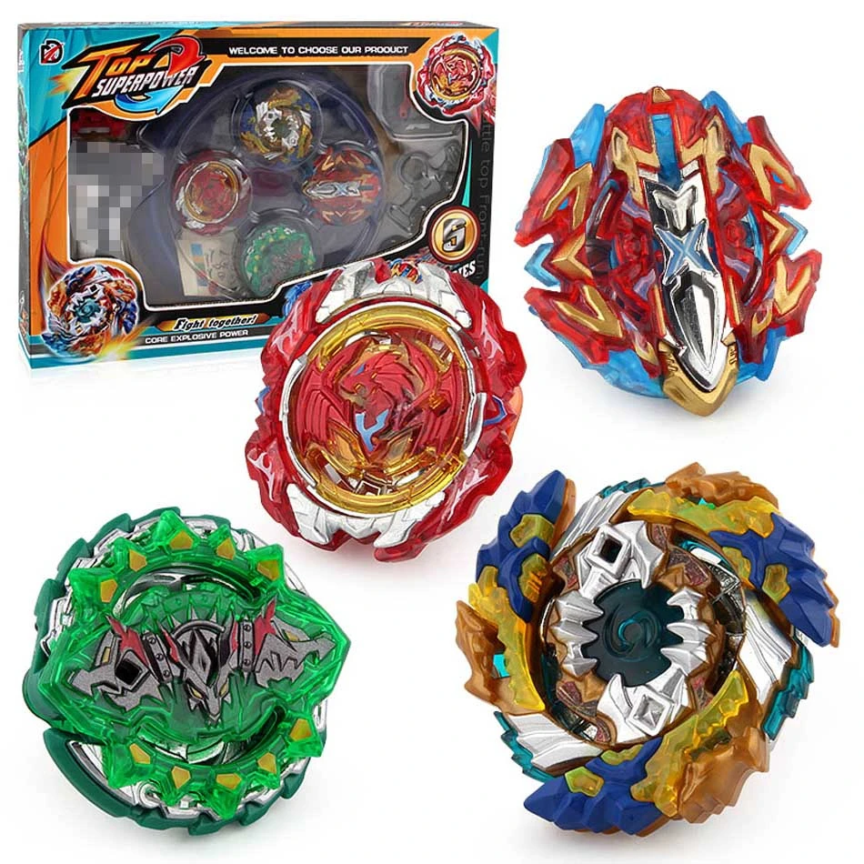 Оригинальная коробка Beyblade Burst для продажи Металл Fusion 4D с пусковым устройством и Bayblade Арена стадион спиннинг Топ Набор Детские игры игрушки