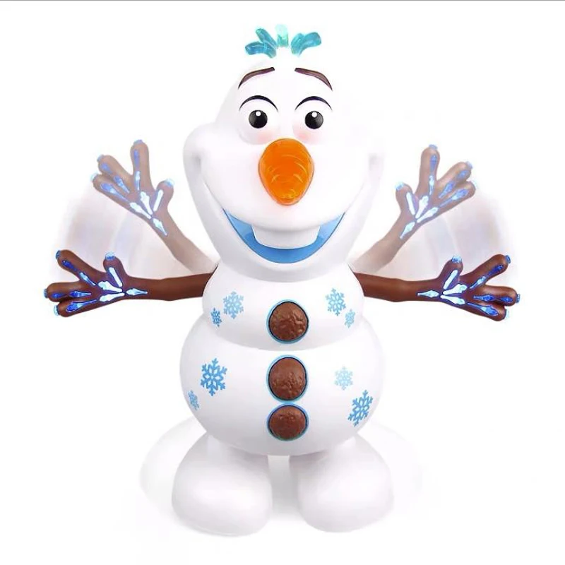 disney Frozen2 игрушка танцующий Олаф музыкальная игрушка с светильник музыка может махать руками с 5 музыкой Дети День рождения Рождественский подарок