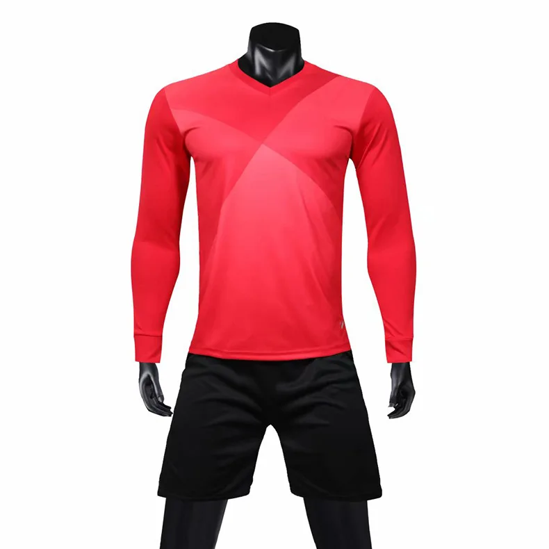 Invierno de de foutbol trajes hombres y nivienos de manga larga camisetas de foutbol de los nivienos al aire libre de formacion tra - Цвет: Color