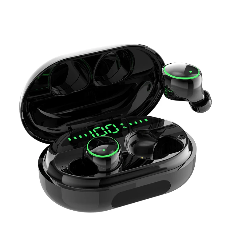 new TWS Wireless Bluetooth 5 0 Earphones With 3500mAh Charging Box Noise Cancelling Smart Touch Earphone for iphone xiaomi