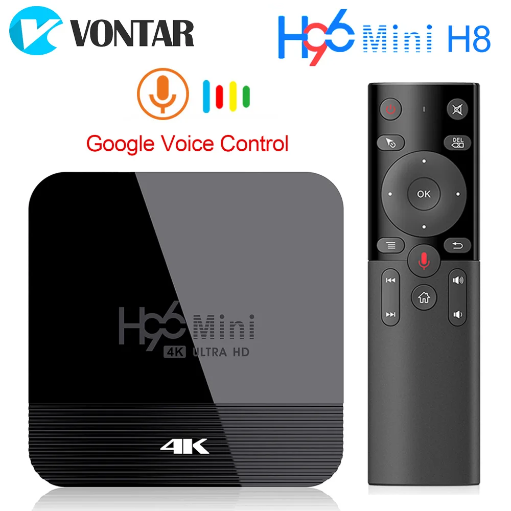 H96 мини H8 Android 9 0 ТВ приставка 2G 16G Rockchip RK3328A поддержка 1080p 4K BT4.0 Wifi Google PlayStore Netflix Youtube