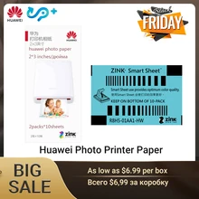huawei мини фотопринтер бумажная Опора DIY поделитесь 500mAh Карманный принтер AR Zink портативный принтер карманная бумага