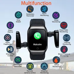TWS Bluetooth 5.0 Sports Smart Watch Earbud 2 In 1Headset Men Fitness Earphone Heart Rate Blood Pressure Tracker For IOS Android TWS Bluetooth 5.0 Sports Smart Watch Earbud 2 In 1Headset Men Fitness Earphone Heart Rate Blood Pressure Tracker For IOS Android