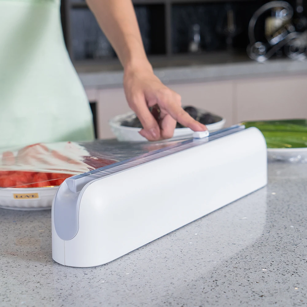 Professional Plastic Wrap Cutter Food Wrap Dispenser High Quality Foil Cling Film Cutter Oil Paper Cut Kitchen Accessories Tools
