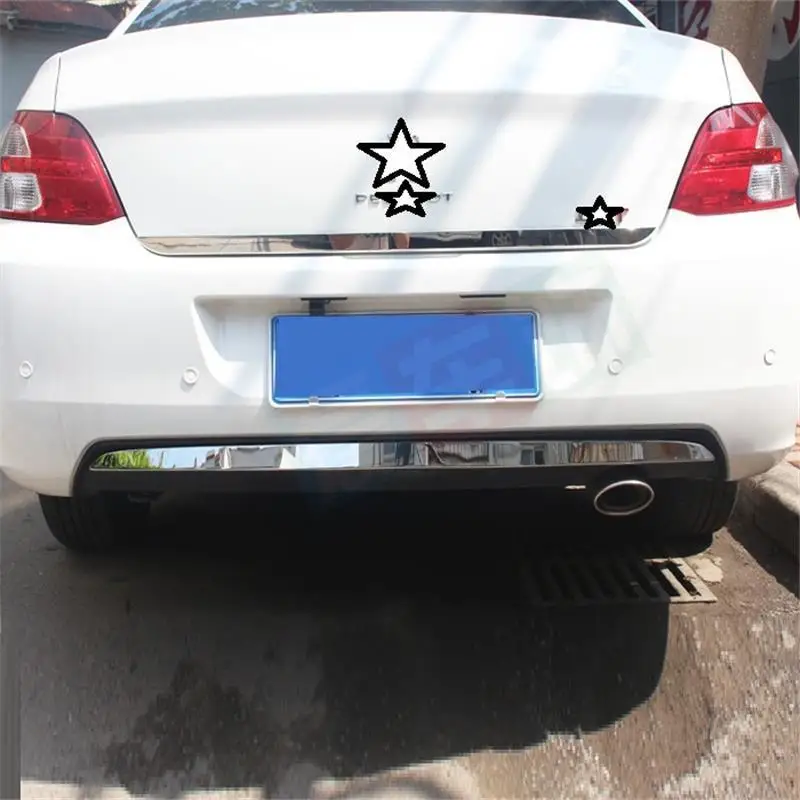 Car Automobile Decorative Wing Mirror Rear Bumper Trunk Exterior Fashion Modification Mouldings Accessory 18 19 FOR Peugeot 301