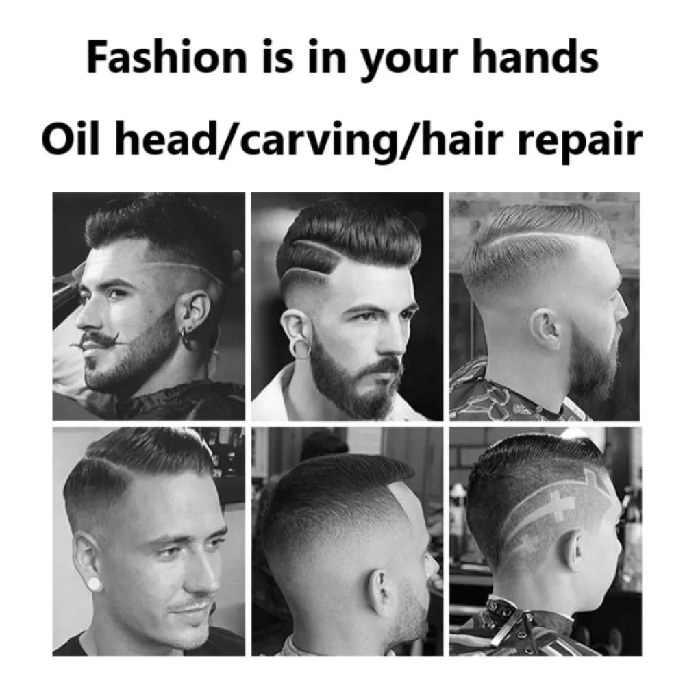 Hair Trimmer Rechargeable Cordless for Men Grooming Professional Electric Hair Clipper Beard Cutting