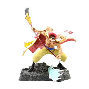 

One Piece GK Whitebeard Edward Newgate Battle Injured Ver. Anime Action Figure Model 22cm PVC Statue Collection Toys Figma