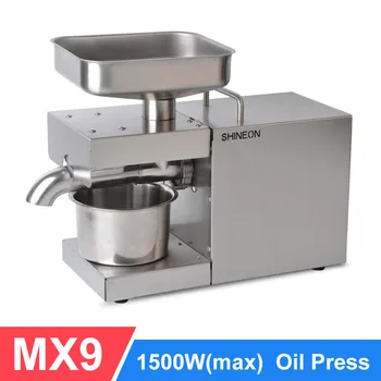 

1500W Automatic Oil Press Household FLaxseed Oil Extractor Peanut Oil Press Cold Press Oil Machine