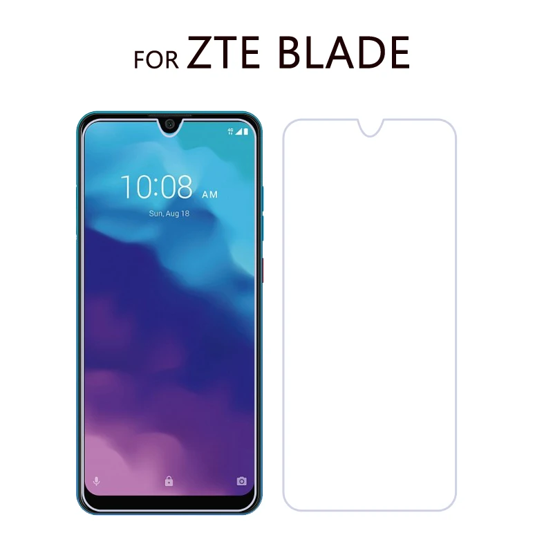 2 шт. взрывозащищенное стекло для ZTE Blade A7 A5 2020 протектор экрана закаленное A7s Prime