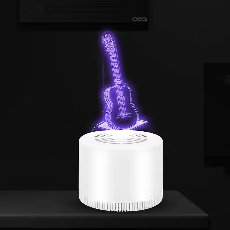 3D Светодиодная лампа ловушка для москитов безрадиационная usb противомоскитная