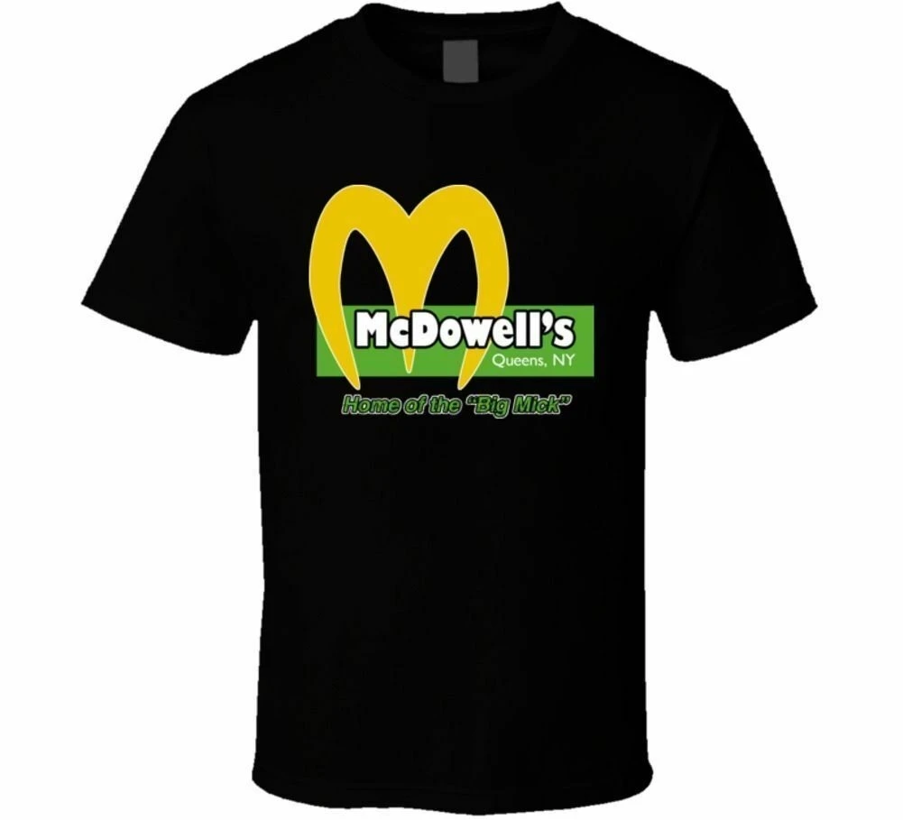Camiseta Urban Backwoods MC Dowell's Para Hombre - Corte Regular, 100% Algodón Semipeinado, Estampado De Alta Calidad