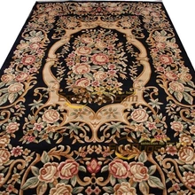 Ковер ручной работы с цветочным рисунком, ручной работы, для домашнего декора, изысканная комната, Ацтекское одеяло, вязание