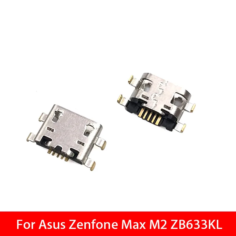 20 шт./лот для Asus Zenfone Max M2 ZB633kl Micro USB разъем для зарядки зарядное устройство Порт Разъем док-станции