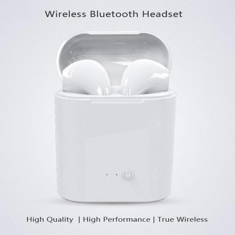 

Good Quality i7S TWS True Wireless Stereo Bluetooth 5.0 Earbuds Earphone with Magnetic Charging Case Bluetooth Headset Earphones