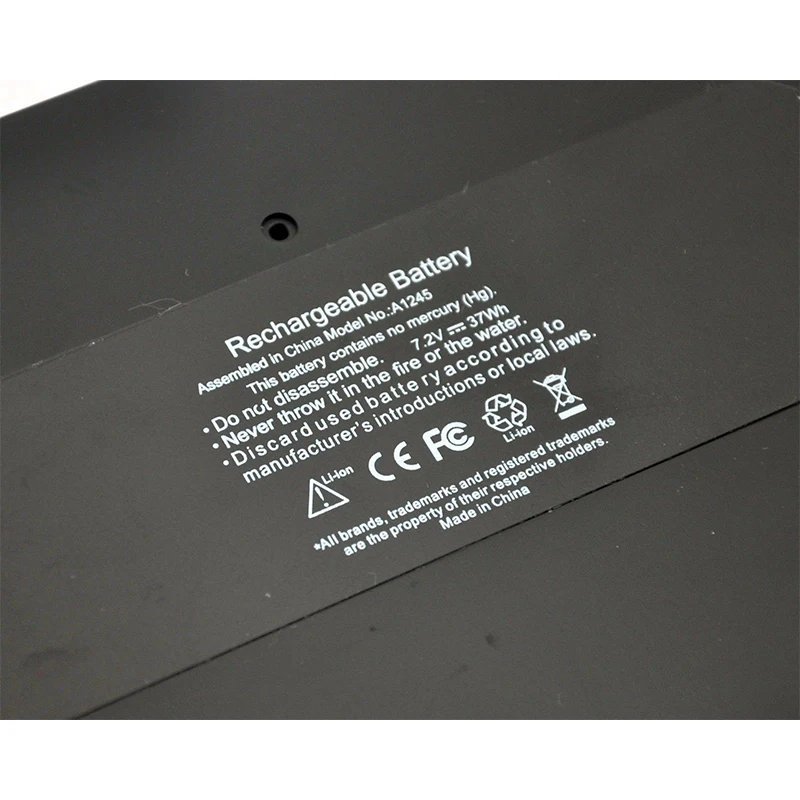 Протестированная Новинка Аккумулятор для ноутбука A1245 Аккумулятор для Apple MacBook Air 1" A1237 MB003J/A MB003LL/A MC233CH/A MC234
