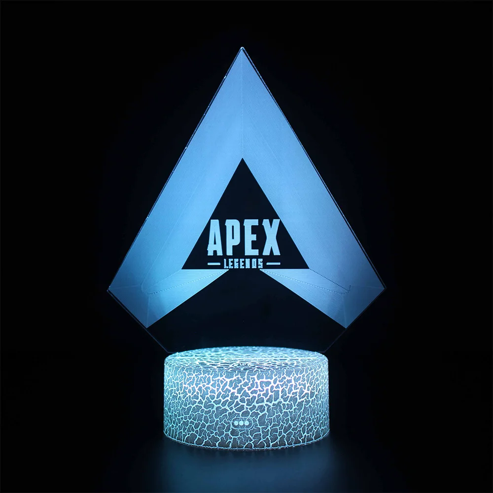 APEX Legends Lamps Toy Touch Nightlight LED Sleep Light RGB Remote Control Projection Lamp Children Gifts Battle Royale