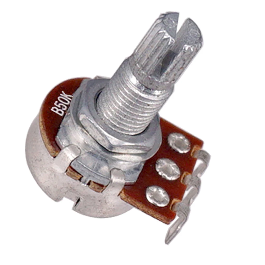 A50K & B50K OHM Audio MINI Pots Guitar Potentiometer for Electric Guitar Pack of 4