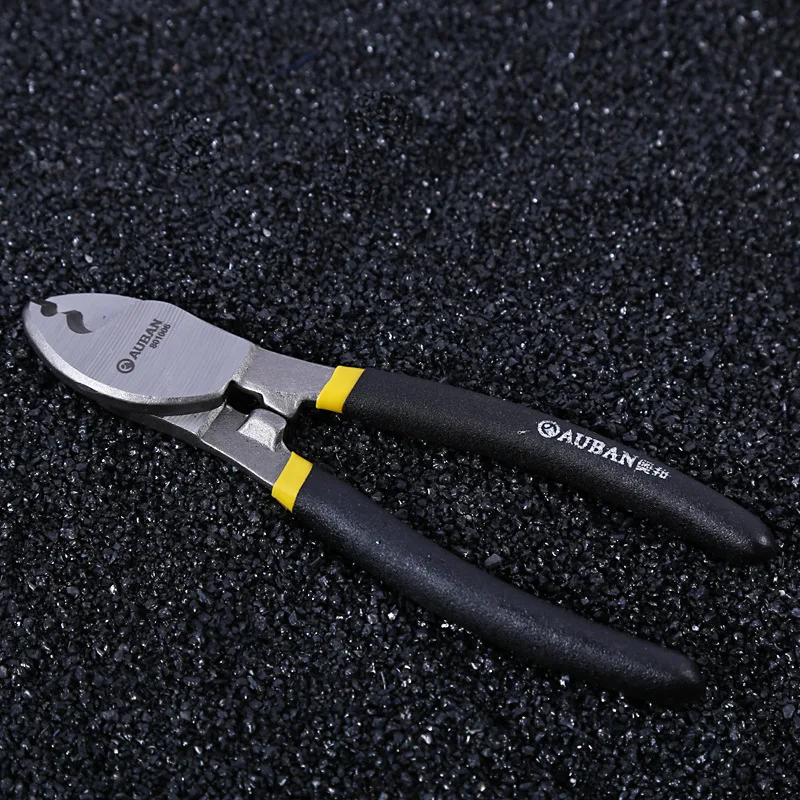 

Aobang Mini Manual Cable Cutter Wire Scissors Cable Clamp Electrician Tangent Bolt Cutters 6-8-10-Inch