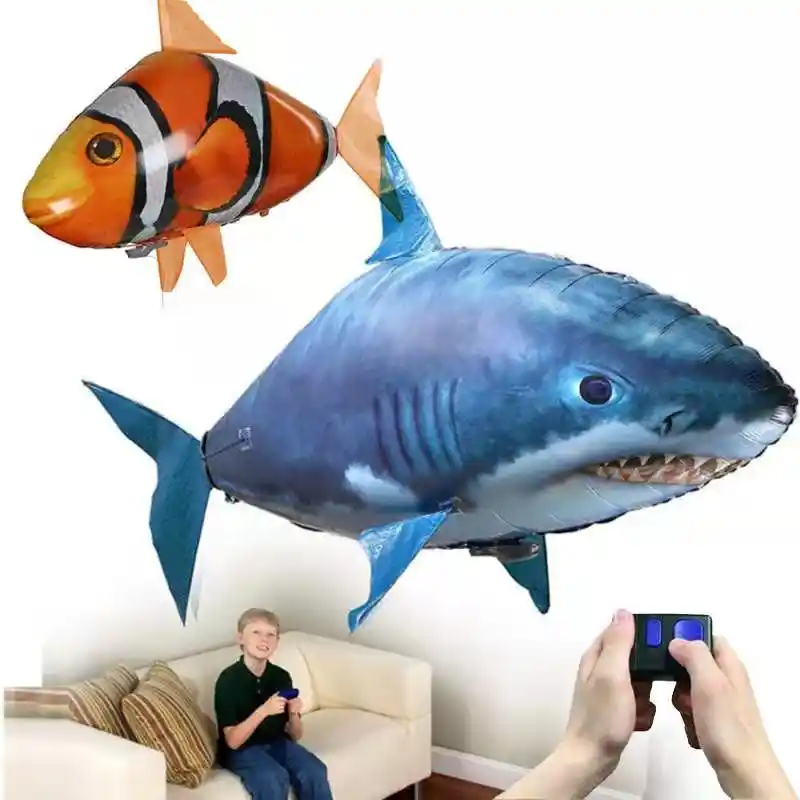 aerial remote control flying shark