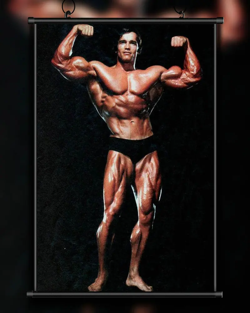 44 Custom Poster Silk Home Deco Arnold Schwarzenegger Bodybuilding  Motivational Gigantic Strong Wall Art Christmas Gift - Painting &  Calligraphy - AliExpress