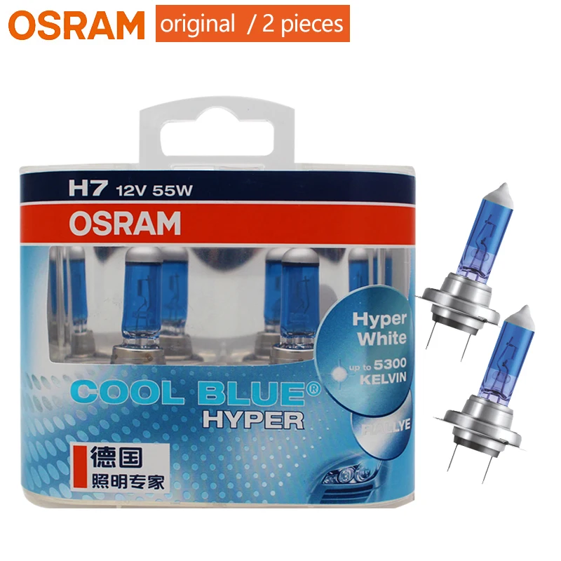 Foco H4 / 9003 Cool Blue Intense Halógeno Osram Osram Foco H4