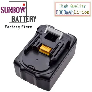 

5000mAh 18VLithium Battery Pack Replacement for Makita Drill LXT400 194205-3 194309-1 BL1815 BL1840 BL1850 L50