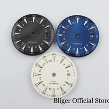 3 цвета 31 мм циферблат с окошком даты MIYOTA 8215 ETA 2836 механизм
