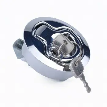 

Chromed Lock 2" Flush Pull Slam Latch For Boat Deck Hatch Door Lock