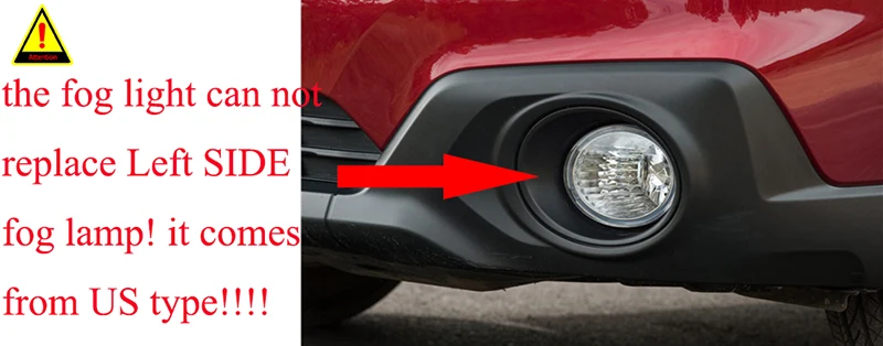 LED Fog Lights for Subaru Outback 2.5 3.6 AWD 2.0 D AWD BS 2015-2020 Led Angel Eye Daytime Running Light w/ Lens Fog Lamp DRL detail image 2