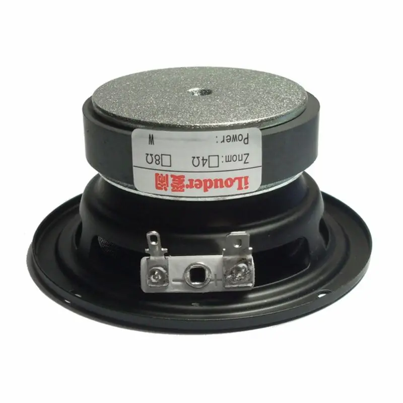 Круглый сабвуфер " Hi-Fi сабвуфер Динамик 4/8Ohm НЧ-динамик аудио басовый Динамик
