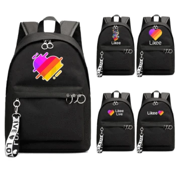 

LIKEE Fashion Backpack Cartoon Likee Kids Bookbags Girls Backpacks Fashion Accessory School Bag Boys Girls School Bag
