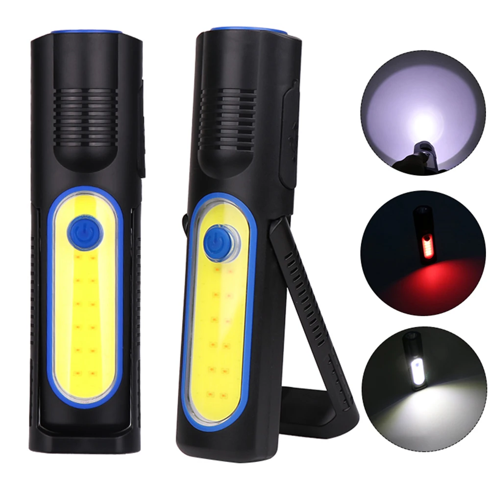 24 LED Inspection Cordless Magnetic Lamp Torch Flashlight Camping Work Light