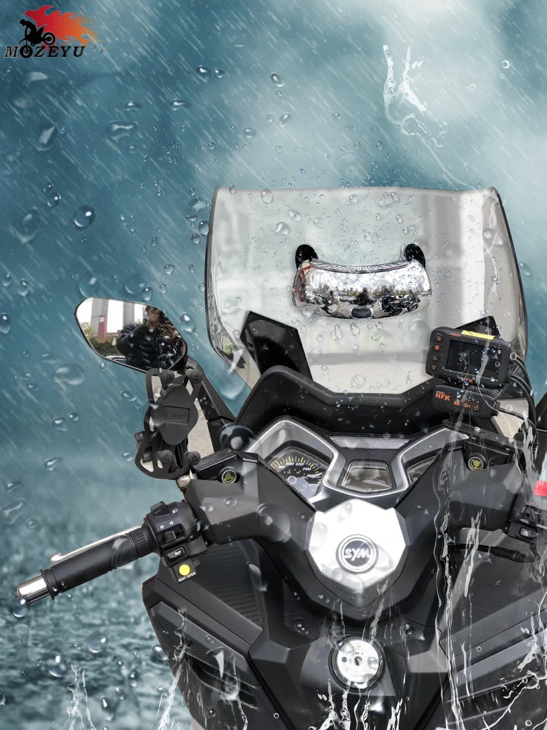 Зеркало заднего вида для HONDA NC700 S/X NC750 Africa Twin CRF 1000L спортивное зеркало с широким