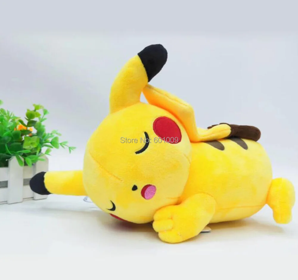 9/лот Пикачу Eevee Mew чармандер, Сквиртл Bulbasaur Rowlet Popplio 20 см плюшевая игрушка, фигурка куклы в розницу