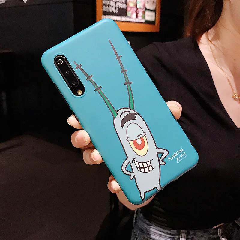 Starktni Губка Боб Патрик звезда милый мультфильм чехол для телефона huawei P20 P30 Pro mate 10 20 Pro Nova 3 3i 4 5 5p 5i мягкие чехлы IMD