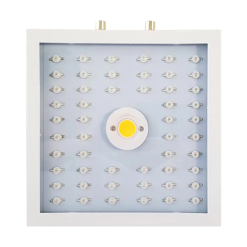 Plants LED Grow Light Full Spectrum 1000W Double Chip Red/Blue/UV/IR Small Square Light For Indoor Plants VEG BLOOM