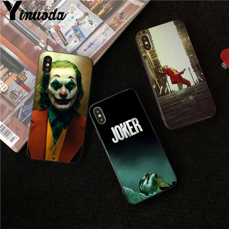 Yinuoda joker 2019 дизайнерский чехол для телефона Apple iPhone 8 7 6 6S Plus X XS MAX 5 5S SE XR