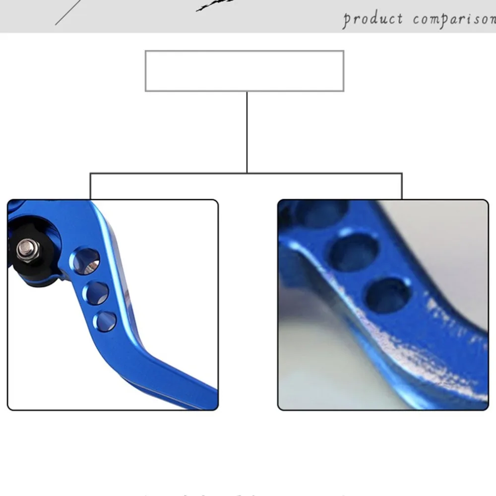 Мотоцикл CNC алюминиевый коротышка Регулируемые тормозные рычаги сцепления для Honda Для GROM MSX 125 2013-2019