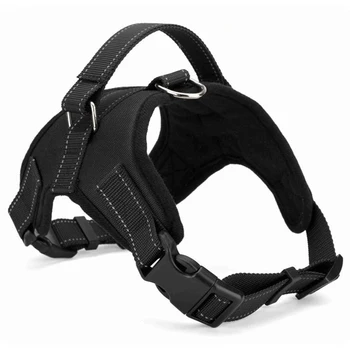 

Big Dog Soft Adjustable Harness Pet Large Dog Walk Out Harness Vest Collar Hand Strap for Small and Large Dogs Pitbulls